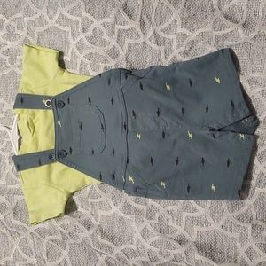 Toddler shorts and tshirt outfit